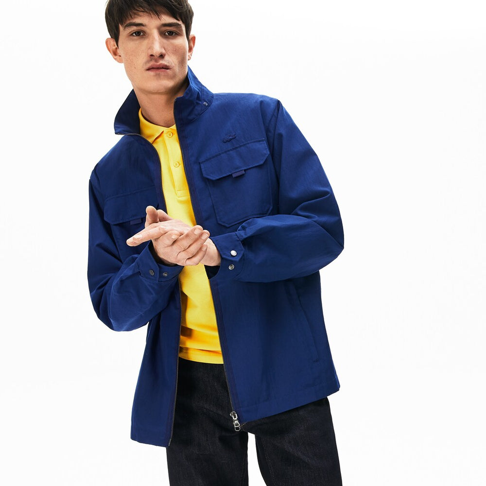 Men's Lightweight Detachable-Hood Jacket / Lacoste
