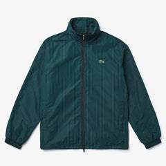 Men's LIVE Lightweight Striped Zip-Up Jacket / Lacoste