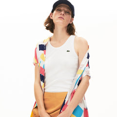 Women's Sleeveless Scoopneck Top / Lacoste