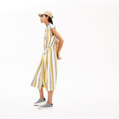 Women's Long Striped Shirtdress / Lacoste