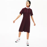 Women's Flared Zip-Up Polo Dress / Lacoste