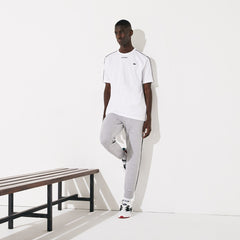 Men's SPORT Piped-Seam Cotton T-Shirt / Lacoste