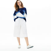 Women's Light Cotton Poplin Culottes / Lacoste