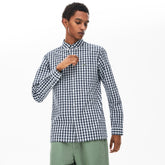 Men's Slim Fit Long-Sleeve Wool Shirt / Lacoste