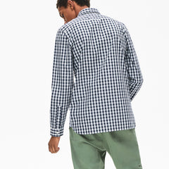 Men's Slim Fit Long-Sleeve Wool Shirt / Lacoste