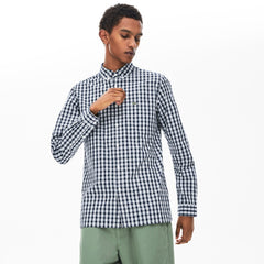 Men's Slim Fit Long-Sleeve Wool Shirt / Lacoste