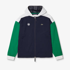 Men's SPORT Roland Garros Zip-Up Windbreaker / Lacoste