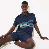 Men's SPORT Graphic Breathable Golf Polo Shirt / Lacoste