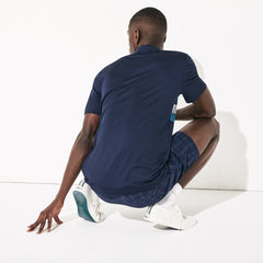 Men's SPORT Graphic Breathable Golf Polo Shirt / Lacoste