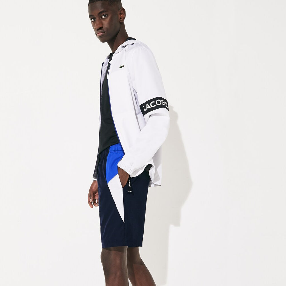 Men's SPORT Lightweight Colorblock Tennis Shorts / Lacoste
