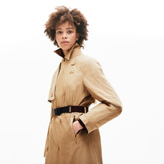 Women's Contrast Belt Trench Coat / Lacoste