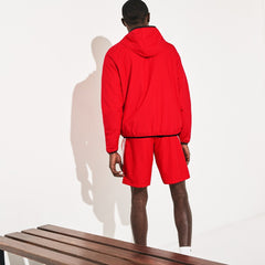 Men's SPORT Water-Resistant Foldable Hooded Zip Jacket / Lacoste