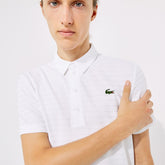 Men's SPORT Textured Breathable Golf Polo Shirt / Lacoste