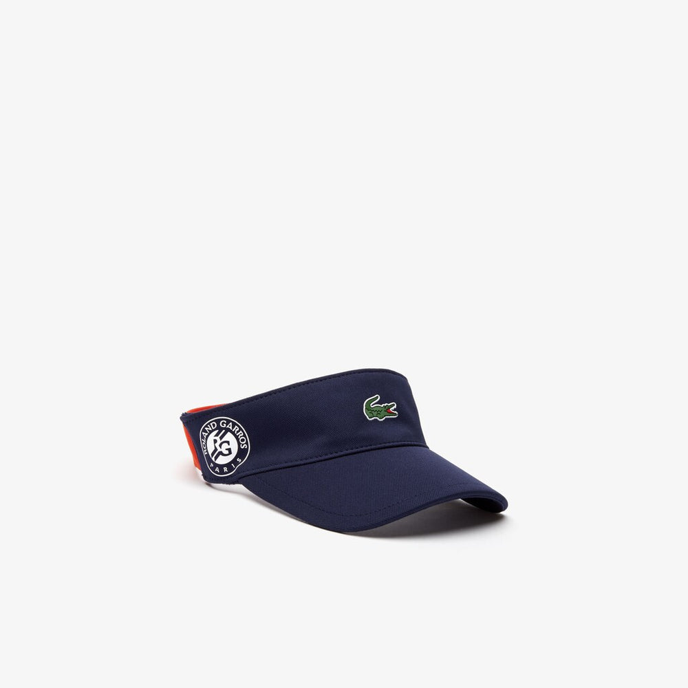 Men's SPORT Roland Garros Two-Tone Piqué Visor / Lacoste