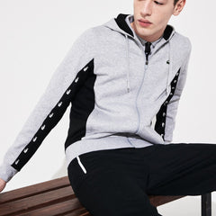 Men's SPORT Two-Tone Fleece Hoody Sweatshirt / Lacoste