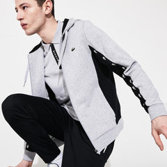 Men's SPORT Two-Tone Fleece Hoody Sweatshirt / Lacoste