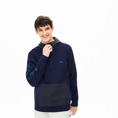 Men's Hooded Color-Block Zip Up Sweatshirt / Lacoste