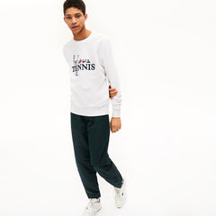 Unisex LIVE Embroidered Tennis Sweatshirt / Lacoste