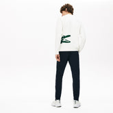 Men's Pleated Cotton-Silk Track Pants / Lacoste
