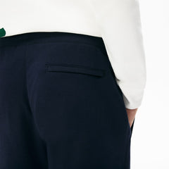 Men's Pleated Cotton-Silk Track Pants / Lacoste