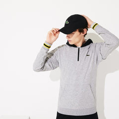 Men's SPORT Contrast-Hood Fleece Sweatshirt / Lacoste