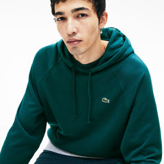 Men's LIVE Hooded Layer Effect Fleece Sweatshirt / Lacoste