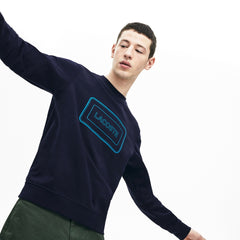 Men's Motion Regular Fit Crew Neck Cotton Sweatshirt / Lacoste