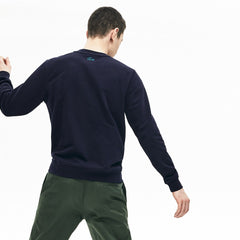 Men's Motion Regular Fit Crew Neck Cotton Sweatshirt / Lacoste