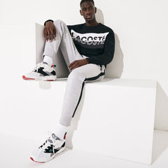 Men's SPORT Graphic Print Fleece Sweatshirt / Lacoste