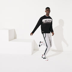 Men's SPORT Graphic Print Fleece Sweatshirt / Lacoste