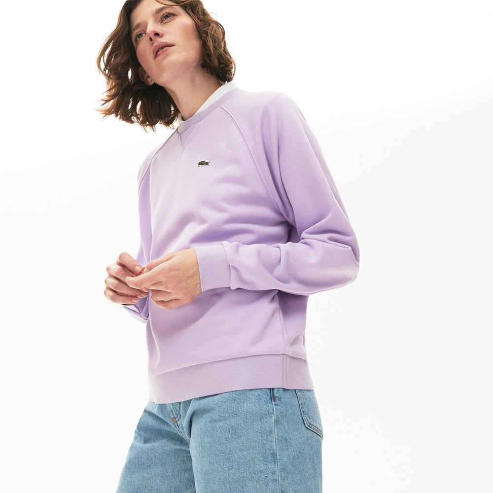 Women's Classic Crewneck Fleece Sweatshirt / Lacoste