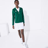 Women's SPORT Roland Garros V-Neck Zip-Up Sweatshirt / Lacoste