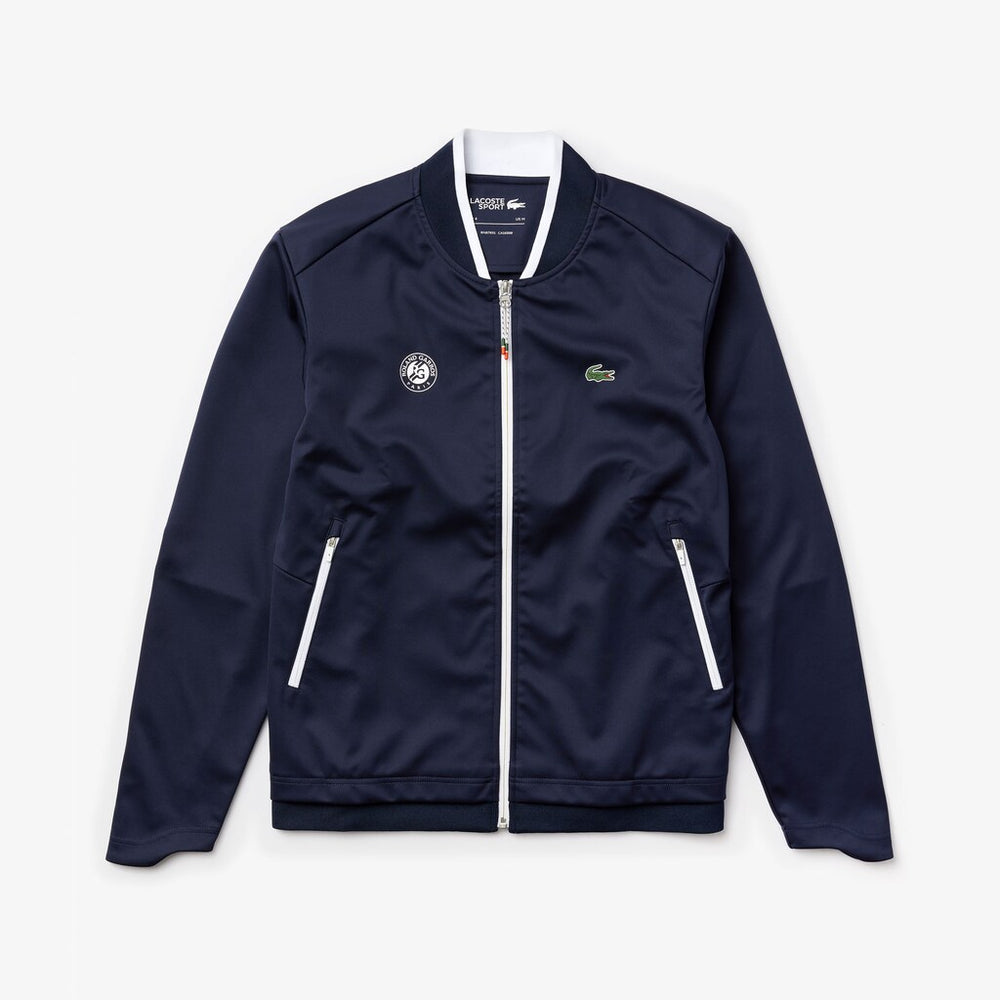 Men's SPORT Roland Garros Piqué Zip-Up Jacket / Lacoste