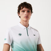 Men's SPORT Roland Garros Zip-Front Performance Polo Shirt / Lacoste