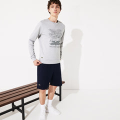 Men's SPORT Roland Garros Plant Print Sweatshirt / Lacoste