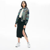 Women's LIVE Slit-Front Knit Skirt / Lacoste
