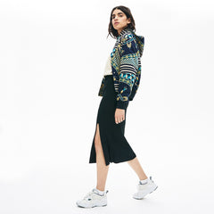 Women's LIVE Slit-Front Knit Skirt / Lacoste