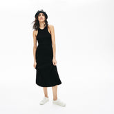Women's LIVE Ribbed-Knit Long Tank Dress / Lacoste