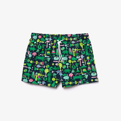 Unisex Lacoste x Jeremyville Light Print Swim Shorts / Lacoste