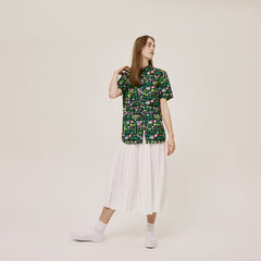 Unisex Lacoste x Jeremyville Regular Fit Cotton Shirt / Lacoste