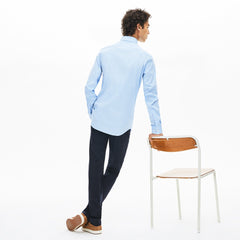 Men's Slim-Fit Stretch Cotton Poplin Shirt / Lacoste