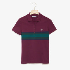 Women's Color Block Stripe Polo / Lacoste