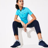 Women's Presidents Cup Breathable Texturized Color-Blocked Golf Polo / Lacoste