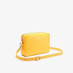 Women's Chantaco Leather Square Shoulder Bag / Lacoste