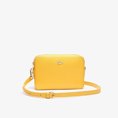 Women's Chantaco Leather Square Shoulder Bag / Lacoste