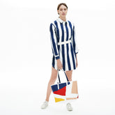Women's Anna Removable Pouch Coloured Design Tote / Lacoste