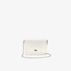 Women's Flap Bag with Chain Strap / Lacoste