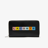 Men's Fitzgerald Multicolour Branded Leather Wallet / Lacoste