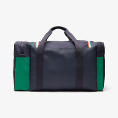 Men's Roland Garros Two-Tone Nylon Zippered Sports Bag / Lacoste