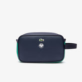 Men's Roland Garros Nylon Zippered Toiletry Bag / Lacoste